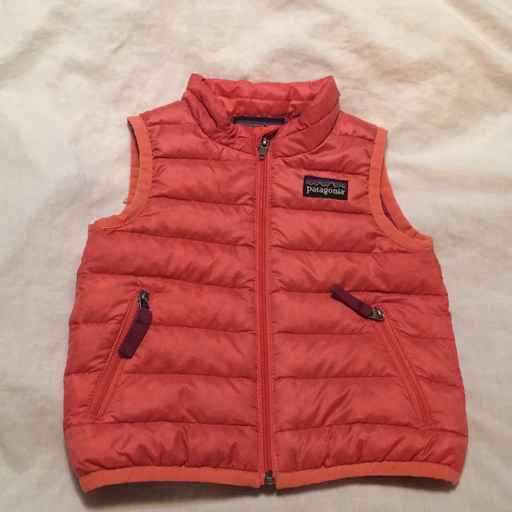 Patagonia puffer vest, baby